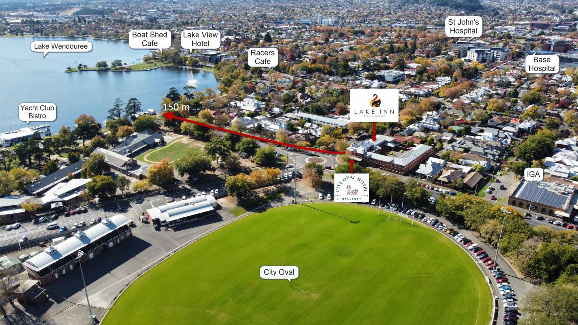Lake Inn - Ballarat Exteriér fotografie